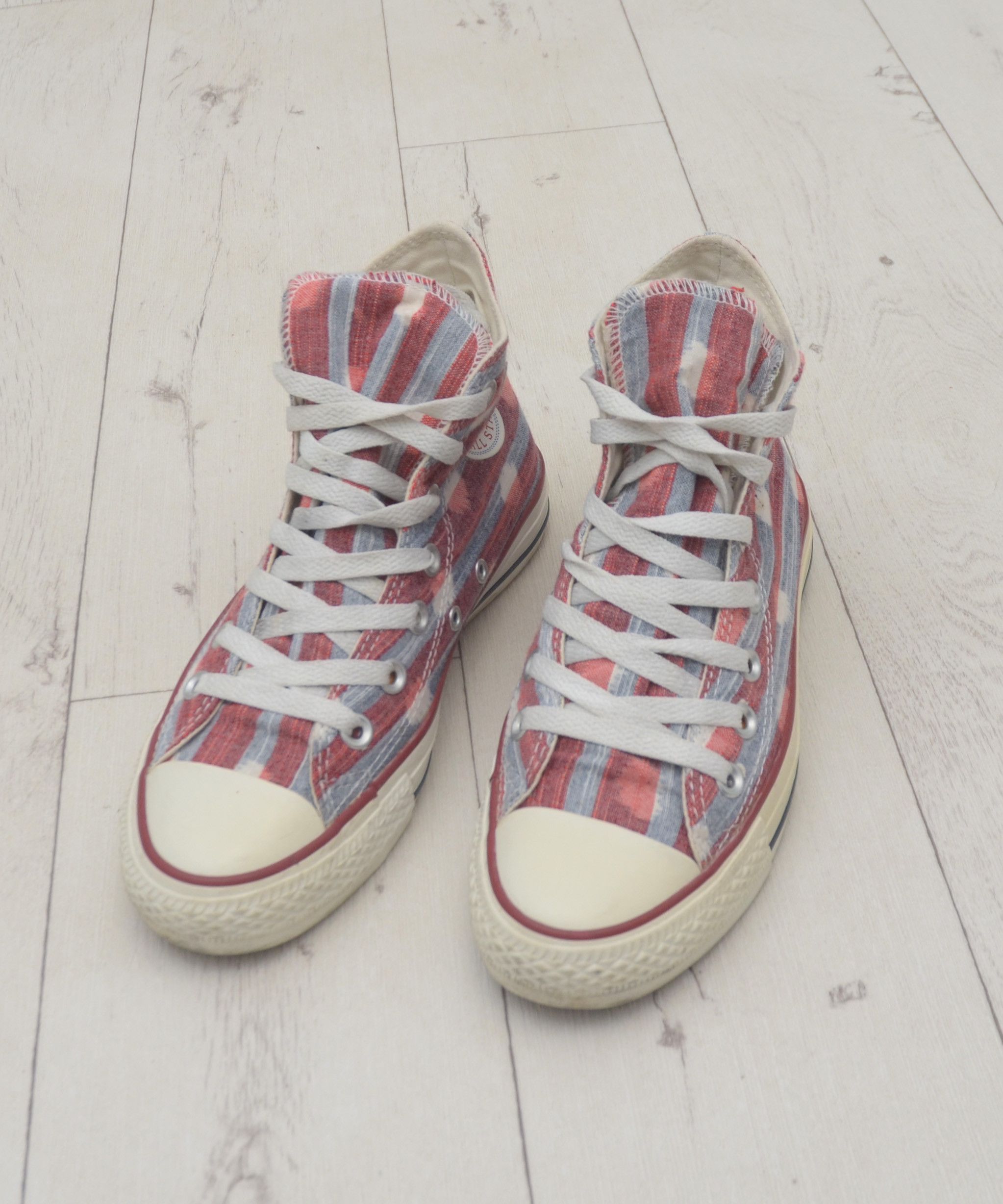 Converse × Vintage Converse USA Flag Chuck Taylor All Star High US 6.5 Polka Size US 6.5 / IT 36.5 - 4 Thumbnail