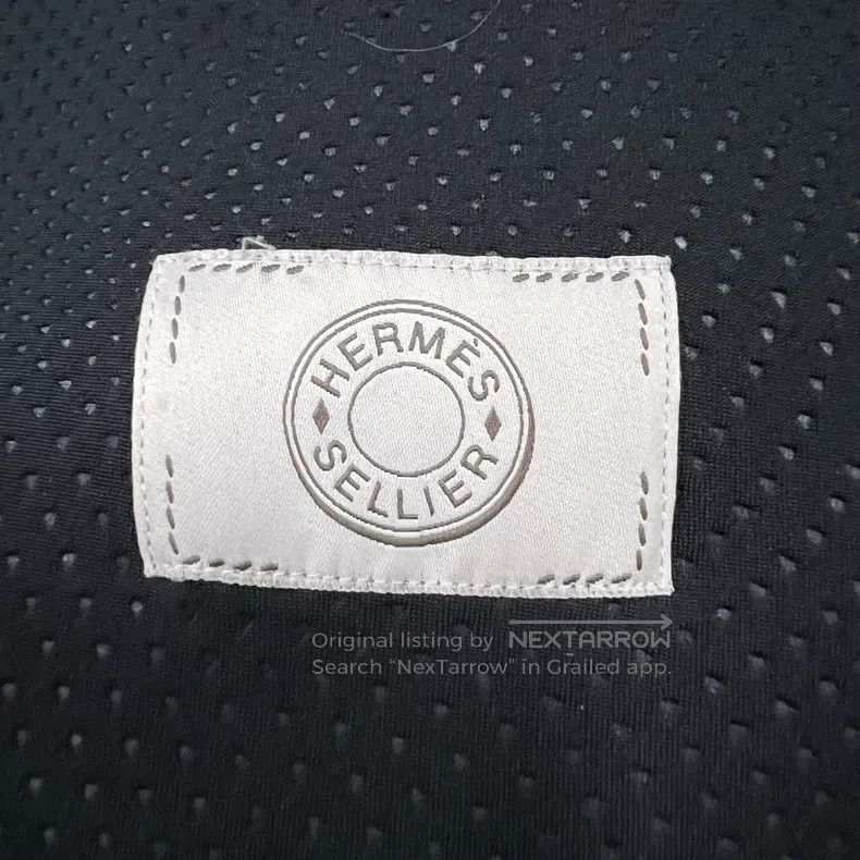 Hermes Hermes Navy blue fleece reversible vest Size US XL / EU 56 / 4 - 5 Thumbnail