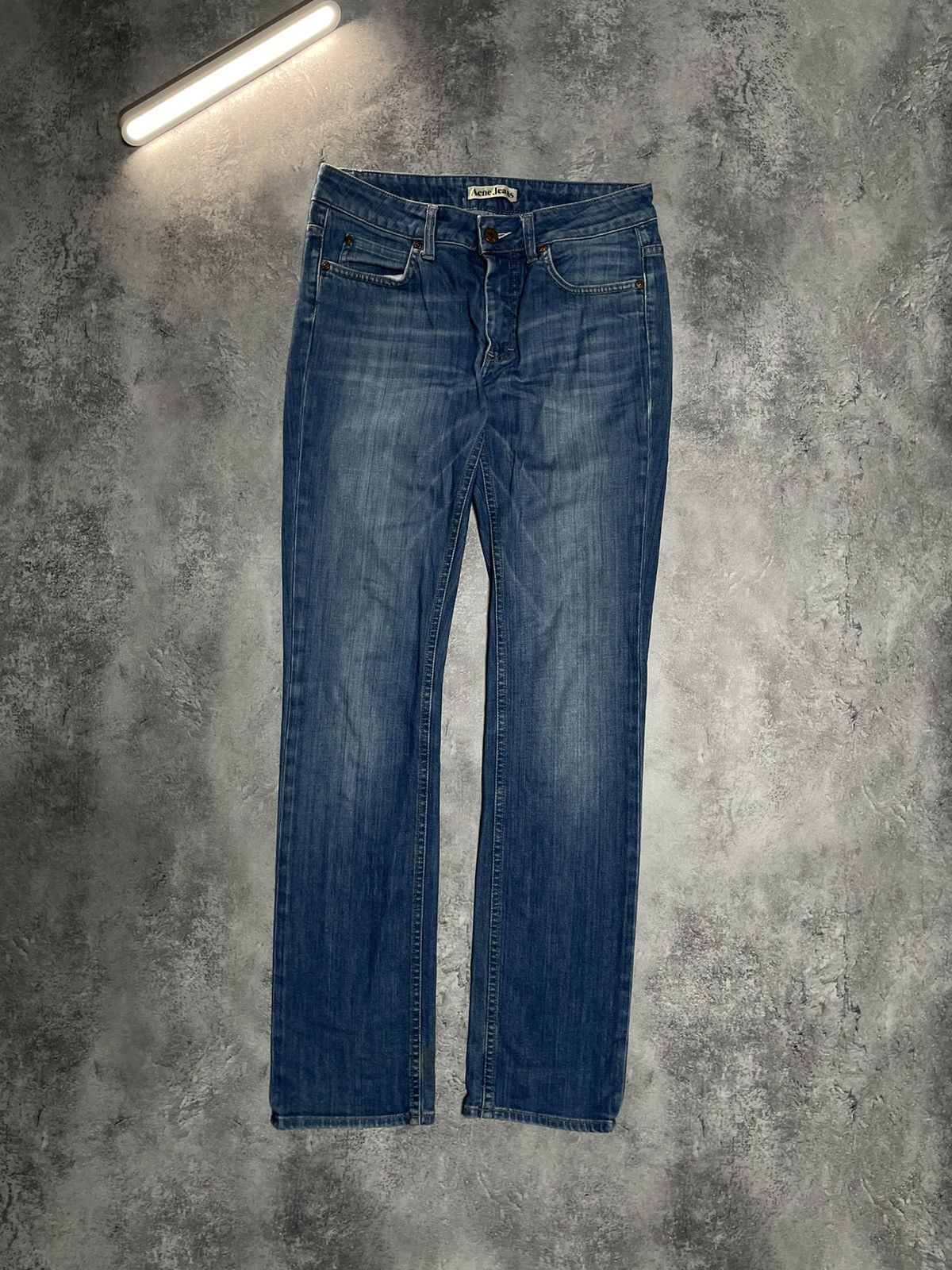 Acne Studios ACNE Blue Denim Skinny Pants Jeans 29x32 Size US 32 / EU 48 - 1 Thumbnail