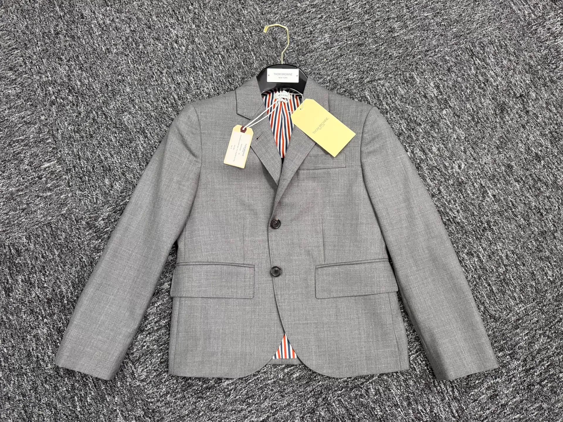 Thom Browne Thom Browne Women's Classic Short Blazer Mid Gray Size 38 Size XS / US 0-2 / IT 36-38 - 3 Thumbnail