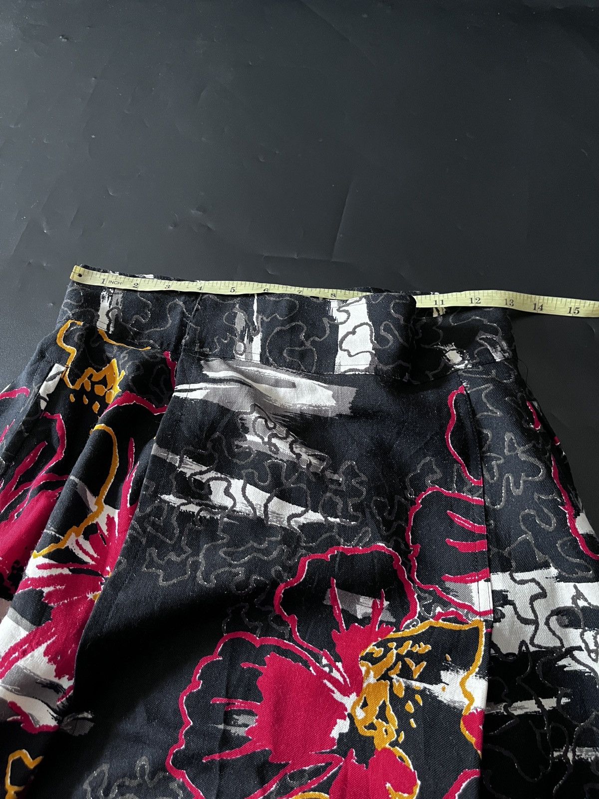 Japanese Brand JAPANESE TAKEZO CRAZY SKIRT YOHJI YAMAMOTO Size 27" / US 4 / IT 40 - 15 Thumbnail