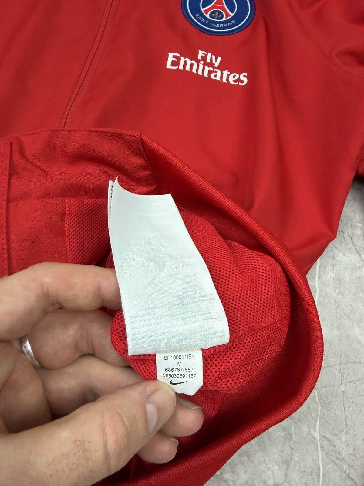 Nike Paris Saint-Germain Nike PSG training Jacket Size US M / EU 48-50 / 2 - 11 Thumbnail