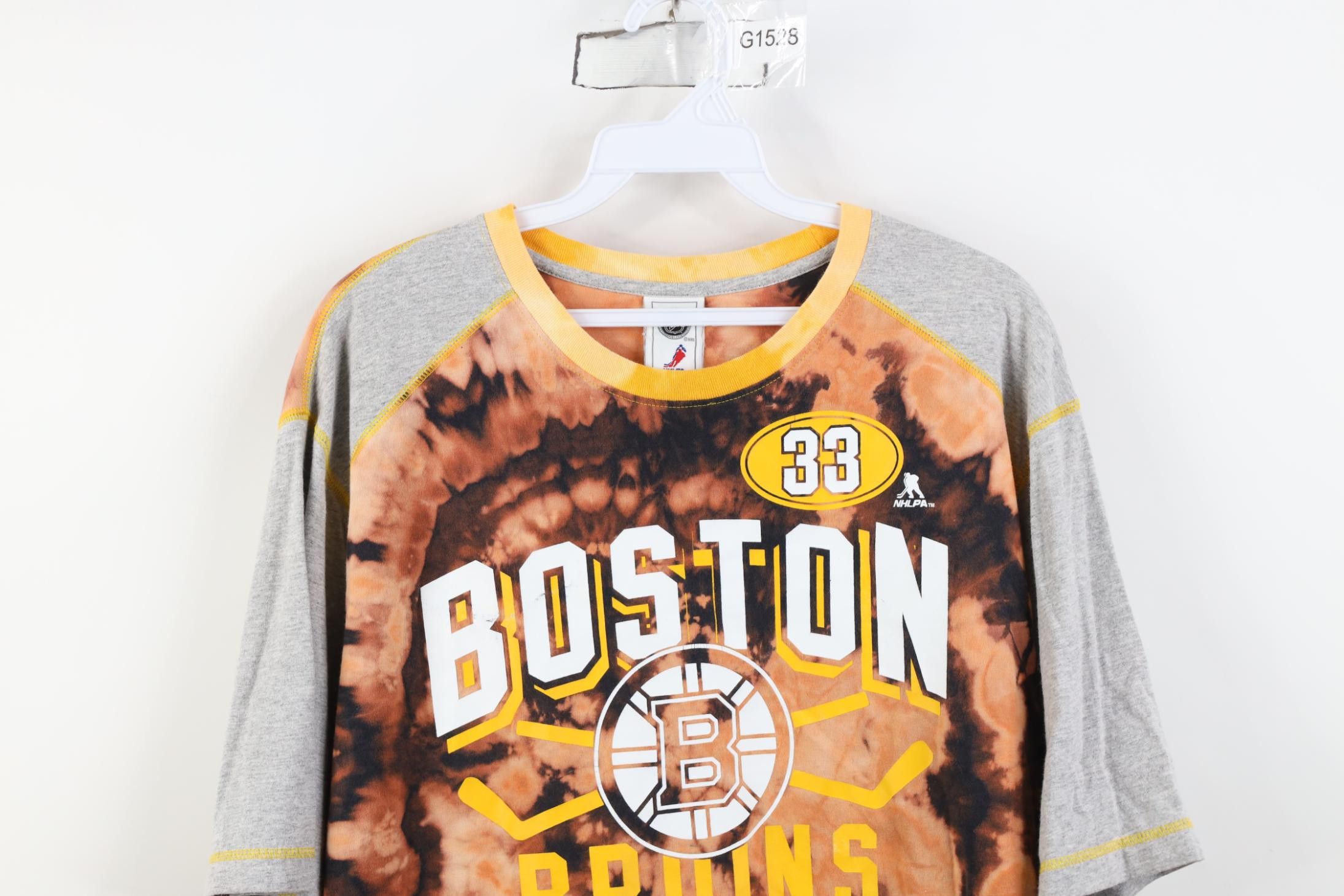 Vintage Vintage NHL Zdeno Chara Boston Bruins Hockey Raglan T-Shirt Size US XL / EU 56 / 4 - 2 Thumbnail
