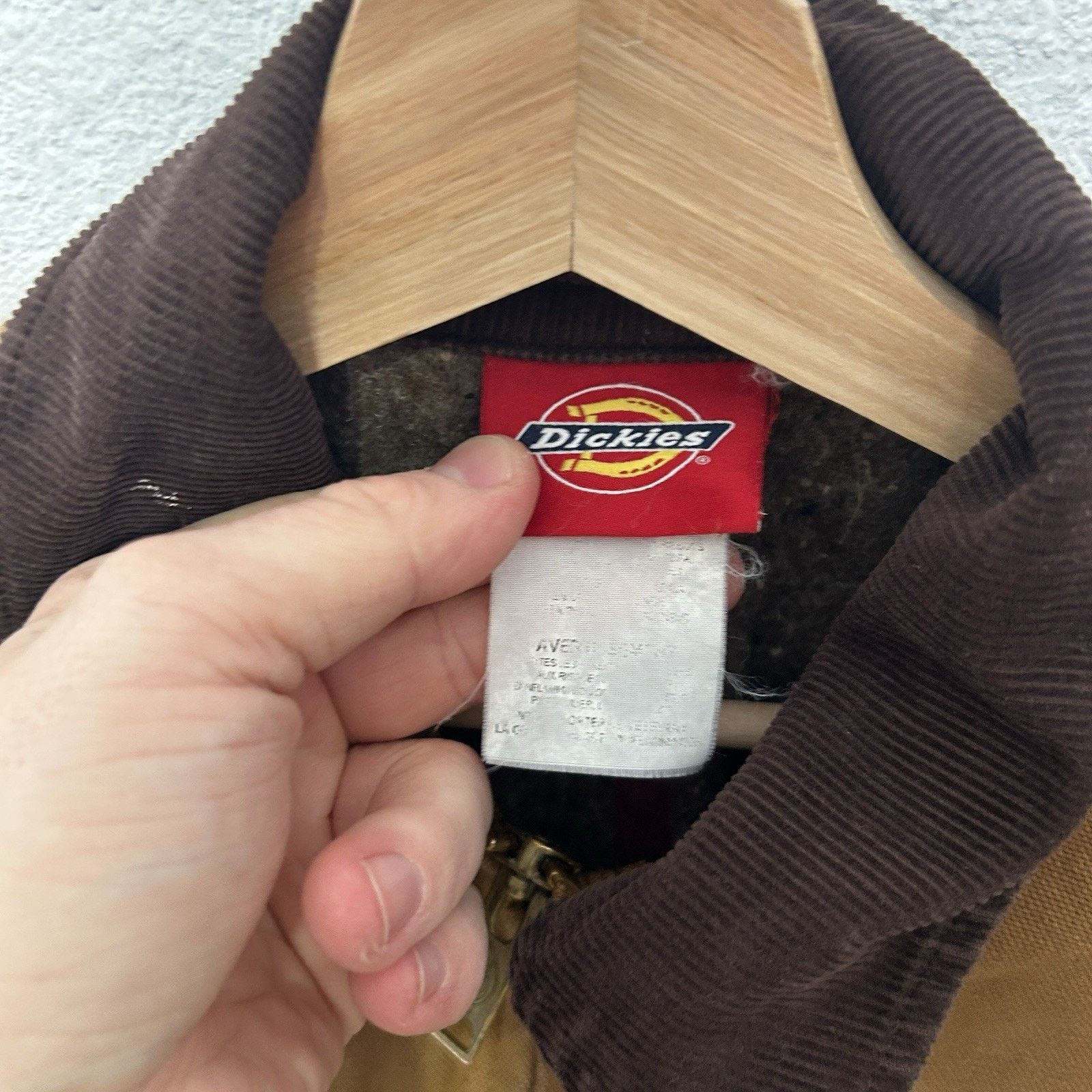 Vintage Dickies Blanket-Lined Canvas Detroit Jacket “Brown”