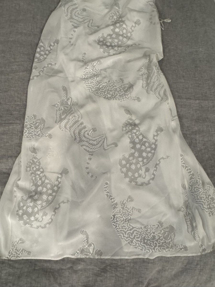 Stella McCartney Leopard Pattern Sleeveless Midi Dress Size M / US 6-8 / IT 42-44 - 3 Thumbnail