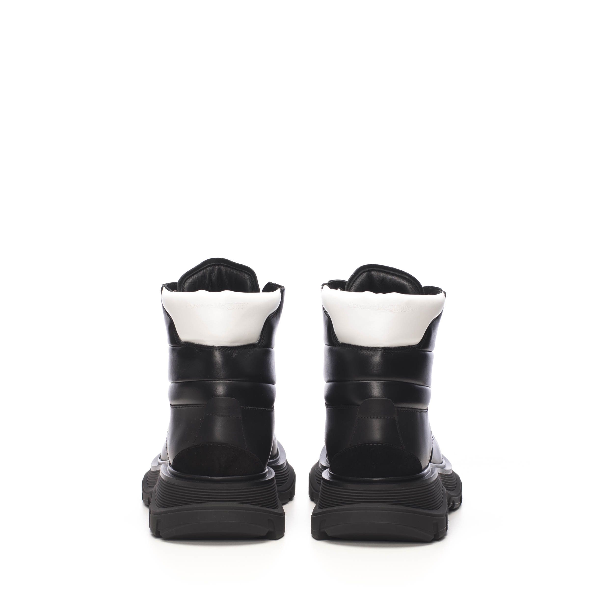 Alexander McQueen Tread Slick Boot In Black Leather Size US 6 / EU 39 - 6 Thumbnail