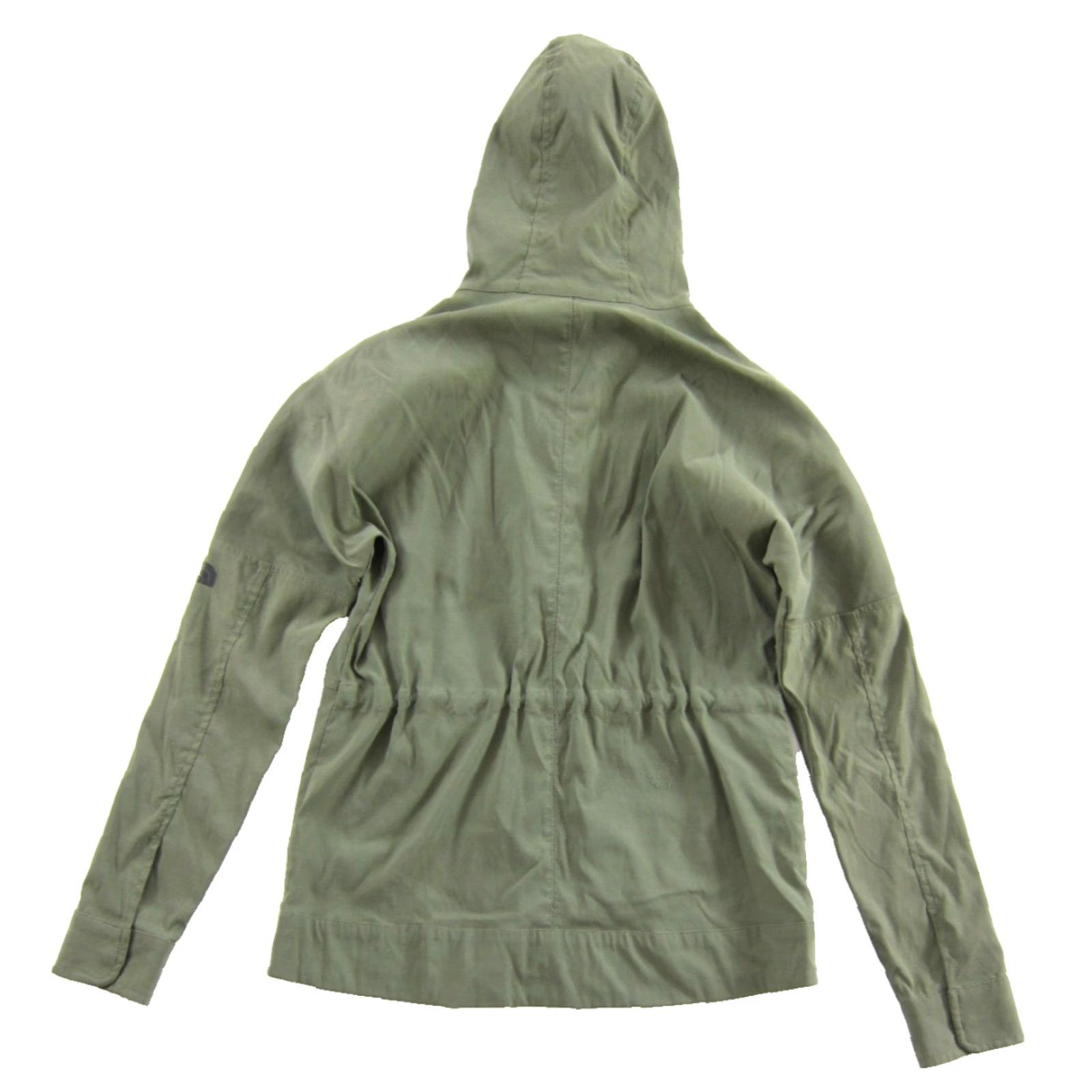 The North Face The North Face Olive Green Nylon Stretch Hooded Windbreaker Jacket Women Small Size S / US 4 / IT 40 - 2 Thumbnail