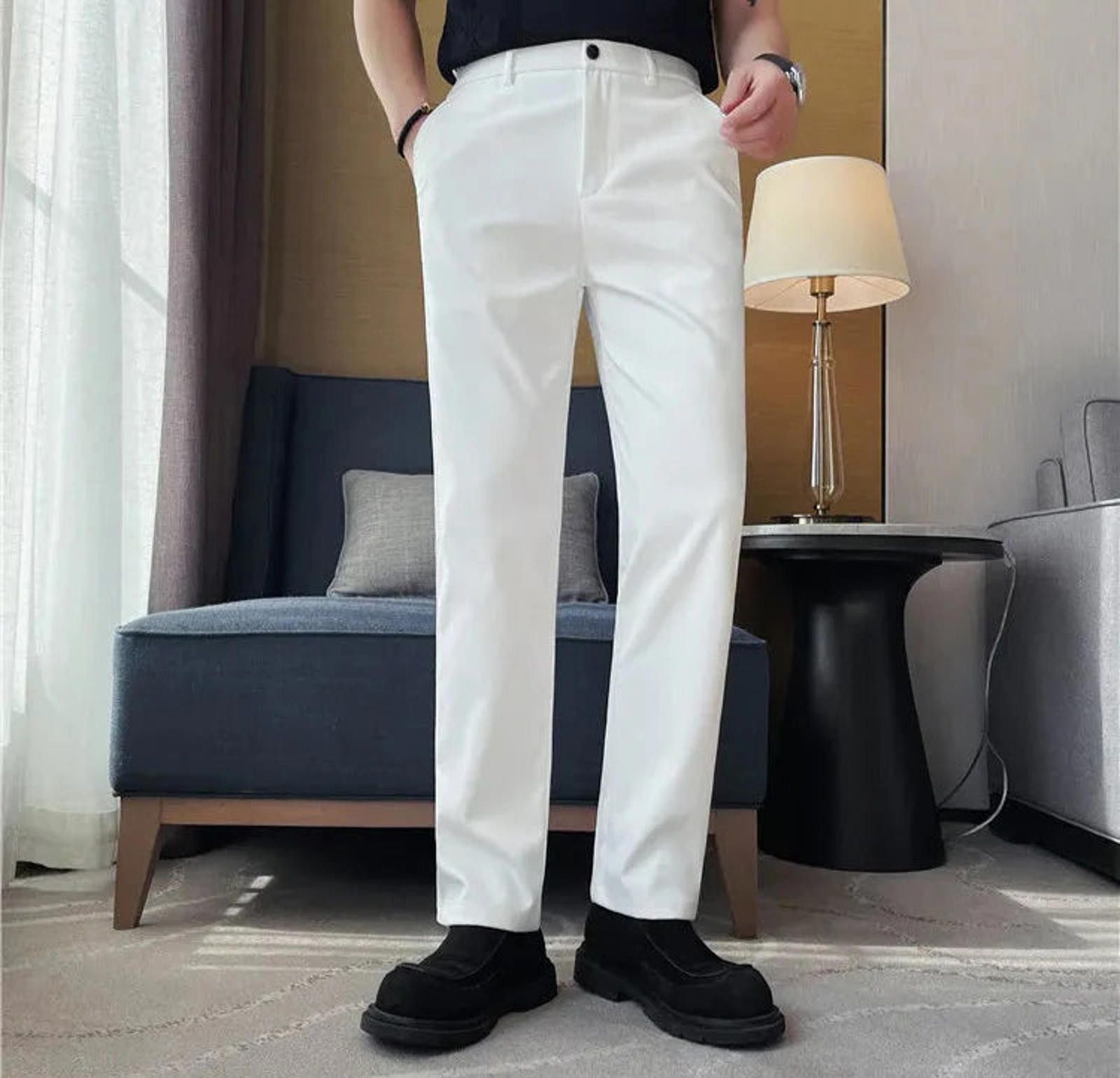 Other Minimalist Straight Leg Trousers Size US 30 / EU 46 - 6 Thumbnail