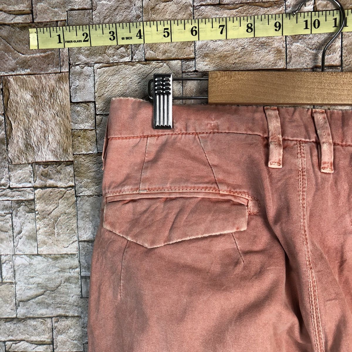 Japanese Brand × Vintage Man Gas Pink vintage Casual cargo Pants #A646 Size US 29 - 15 Thumbnail