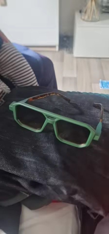 Electric Visual Square Shades Retro Flair Sunglasses Size ONE SIZE - 3 Thumbnail