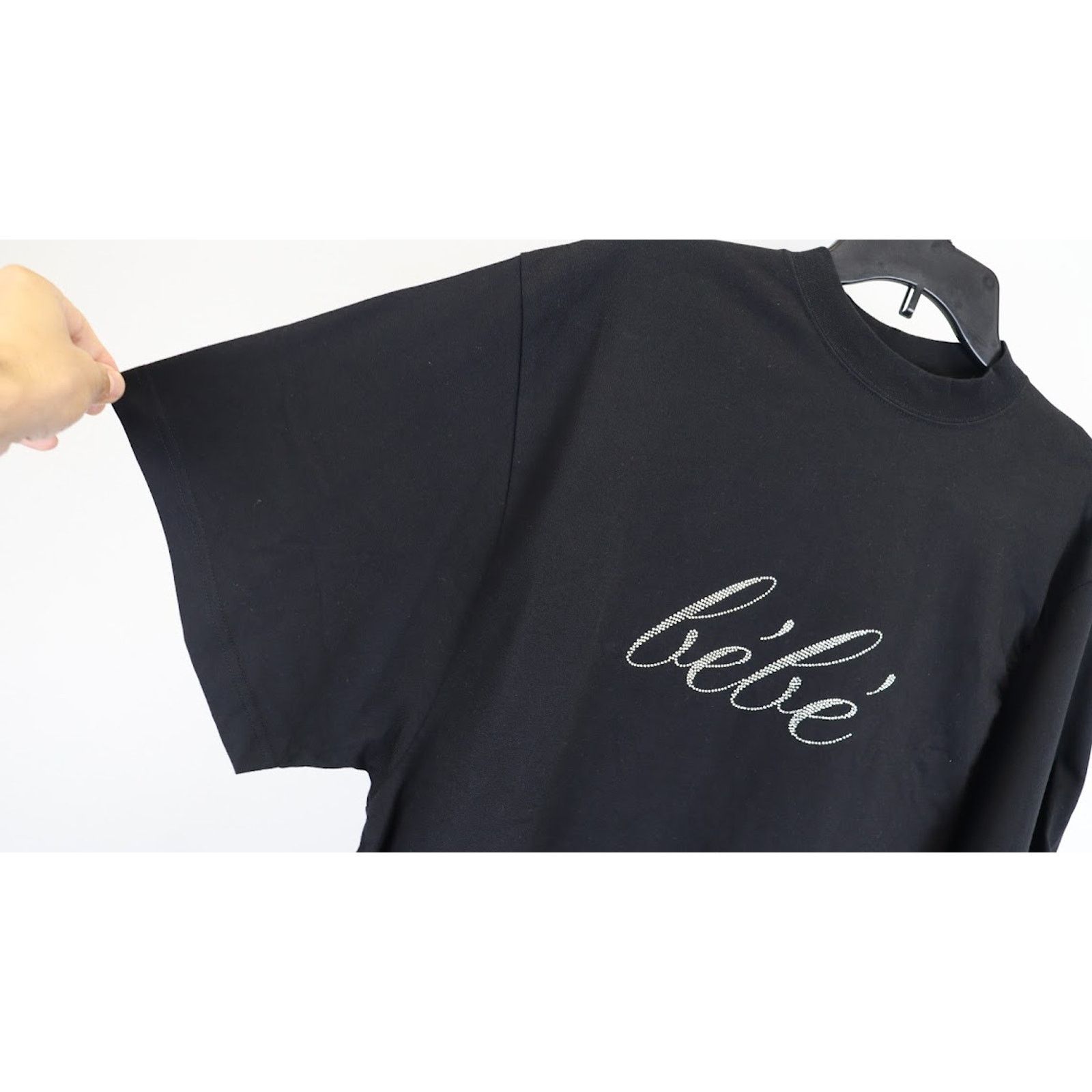 Balenciaga o1rshd1 Worn Out T-Shirt BEBE Vintage T-Shirt in Black Size US XL / EU 56 / 4 - 6 Thumbnail