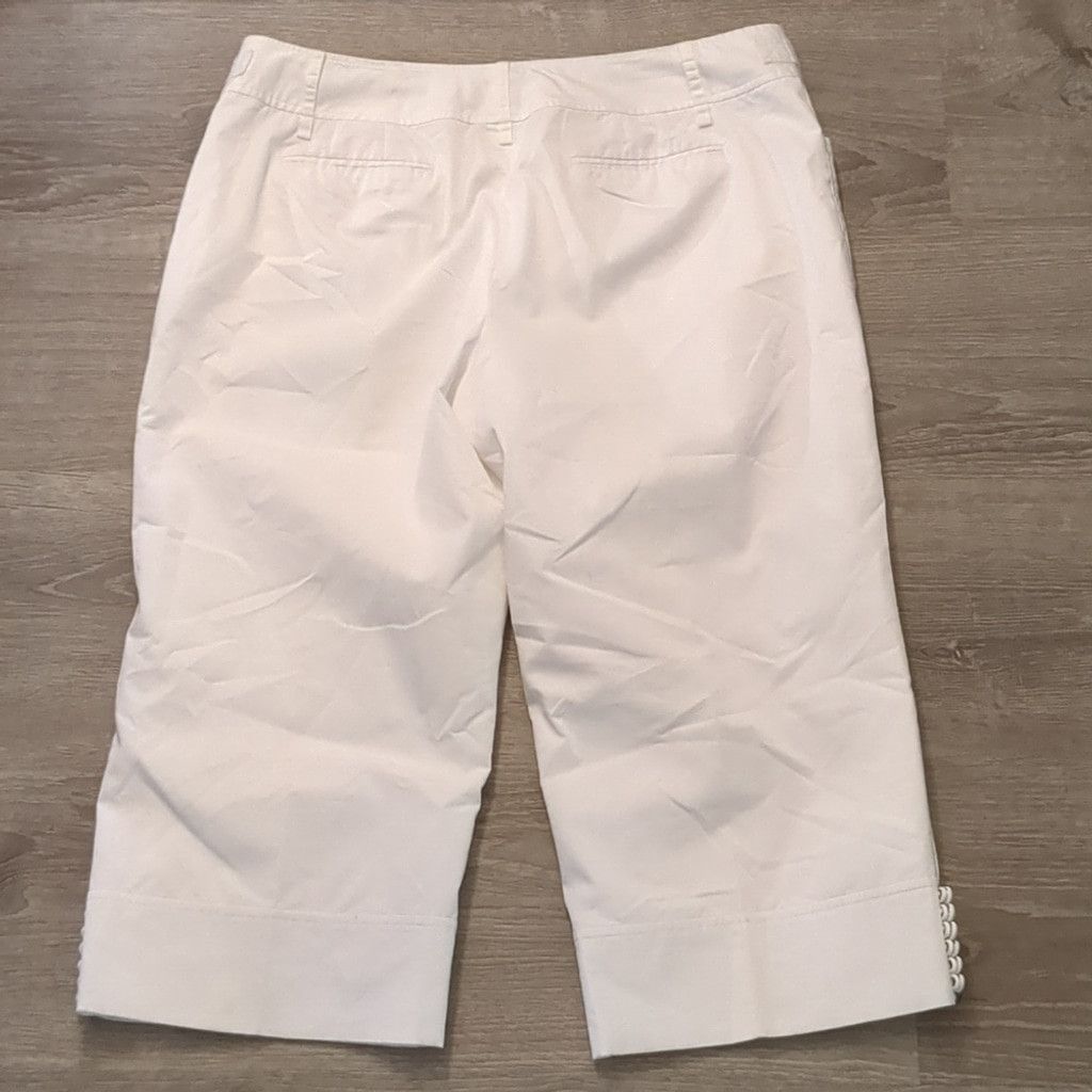 Loft Loft dual lined cropped wide leg pants size 14 Size 36" / US 14 / IT 50 - 6 Thumbnail