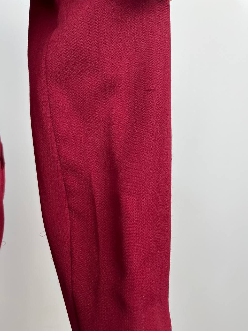 Thierry Mugler Archive Thierry Mugler Paris Burgundy Wool Blazer Dress Size M / US 6-8 / IT 42-44 - 16 Thumbnail
