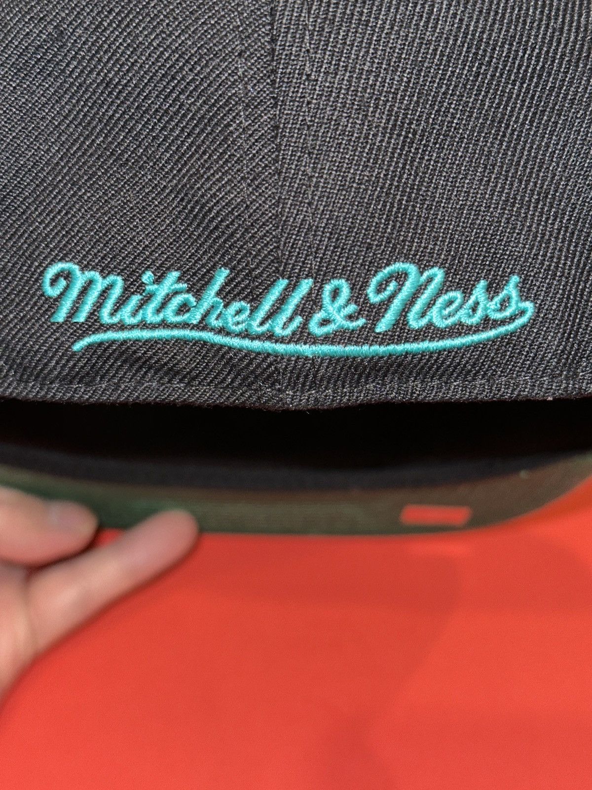 Mitchell & Ness San Antonio Spurs Mitchell & Ness NBA Fitted 7 1/4 Flat Hat Size ONE SIZE - 5 Thumbnail