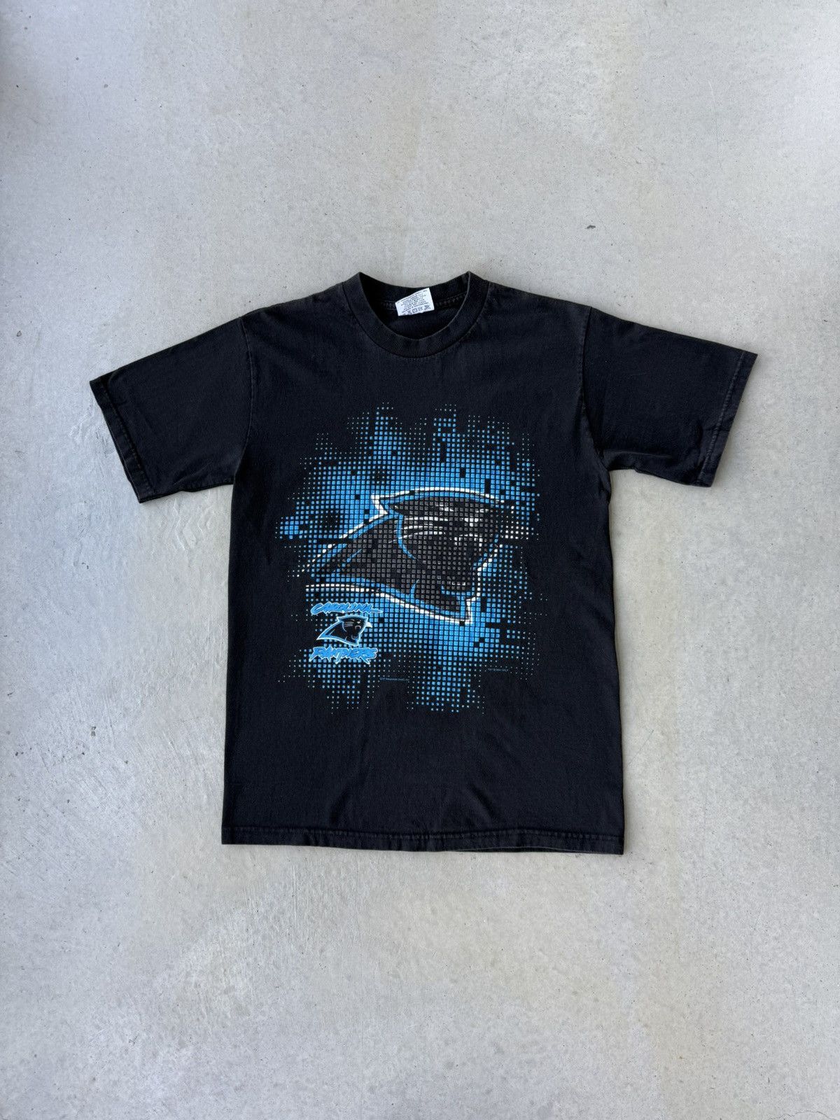 Vintage Vintage 1990s Carolina Panthers T-Shirt Size US M / EU 48-50 / 2 - 2 Thumbnail