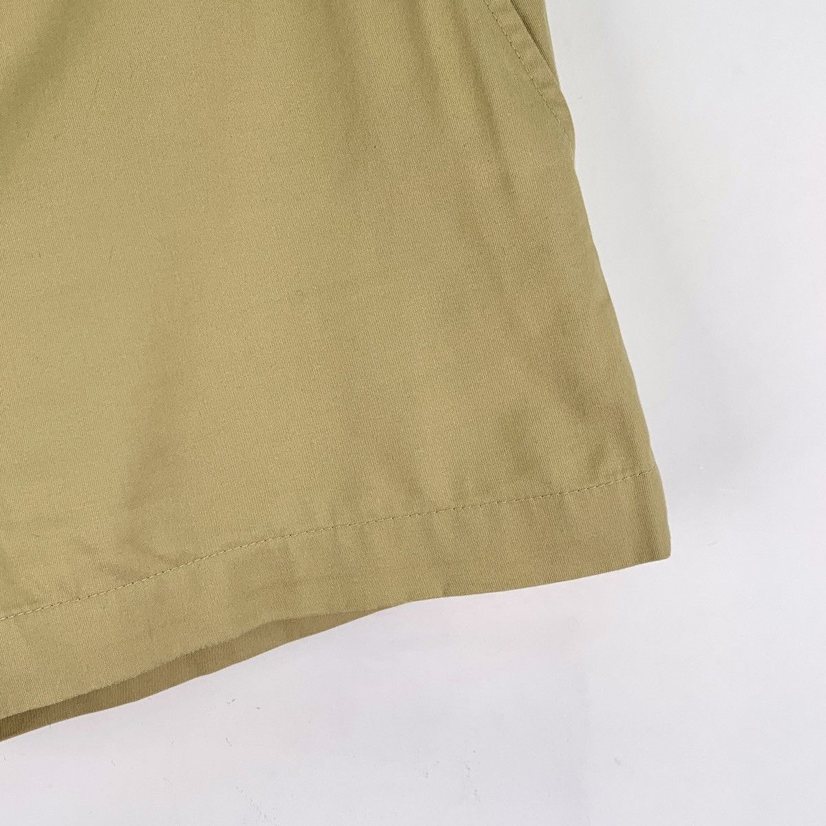 Prada Prada Brown Triangle Logo Cotton Casual Shorts K26WX Size 26" / US 2 / IT 38 - 4 Thumbnail