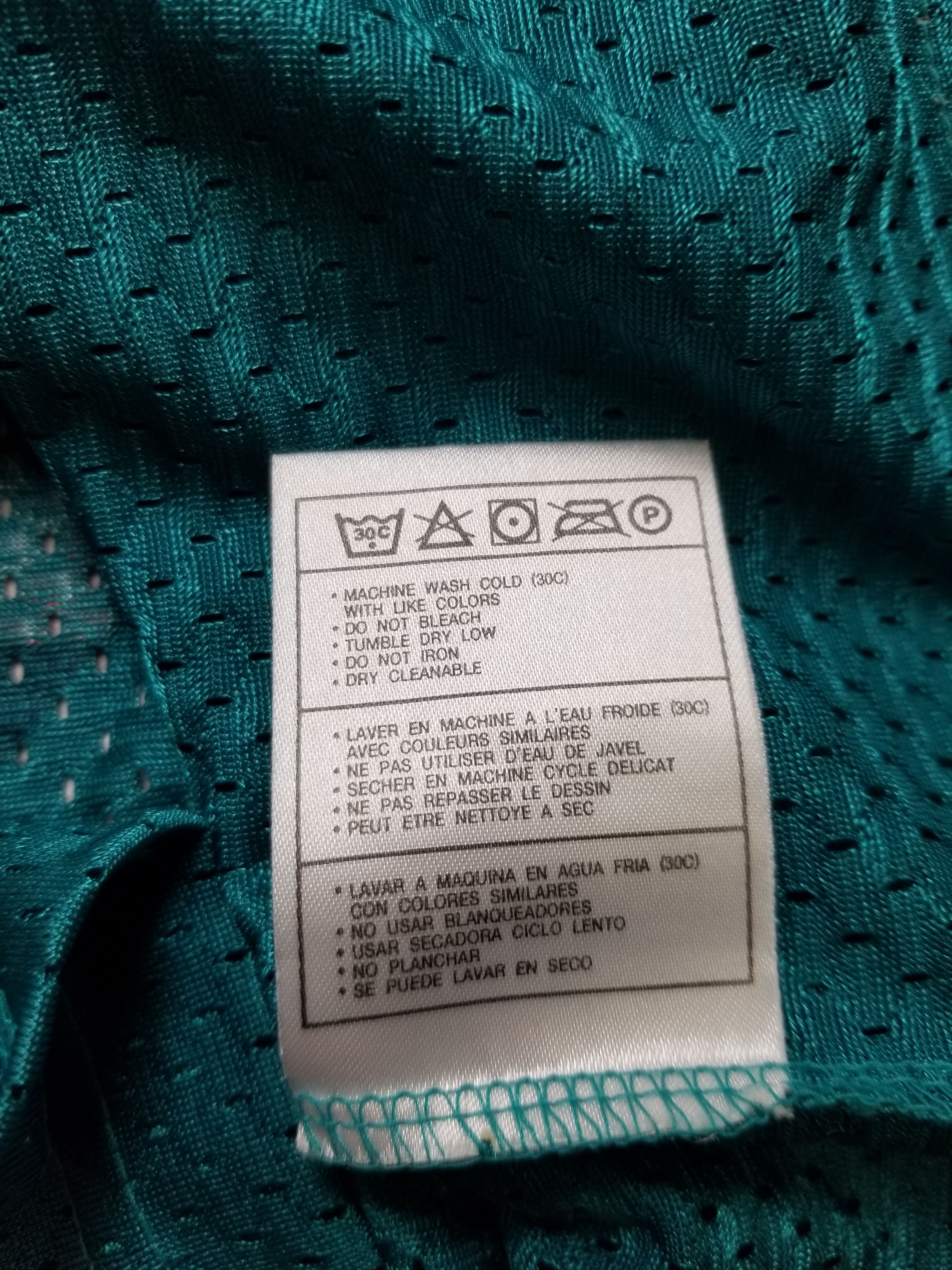 Nike VTG 90s Nike Zach Thomas Miami Dolphins NFL Teal Aqua Jersey Size US M / EU 48-50 / 2 - 11 Thumbnail