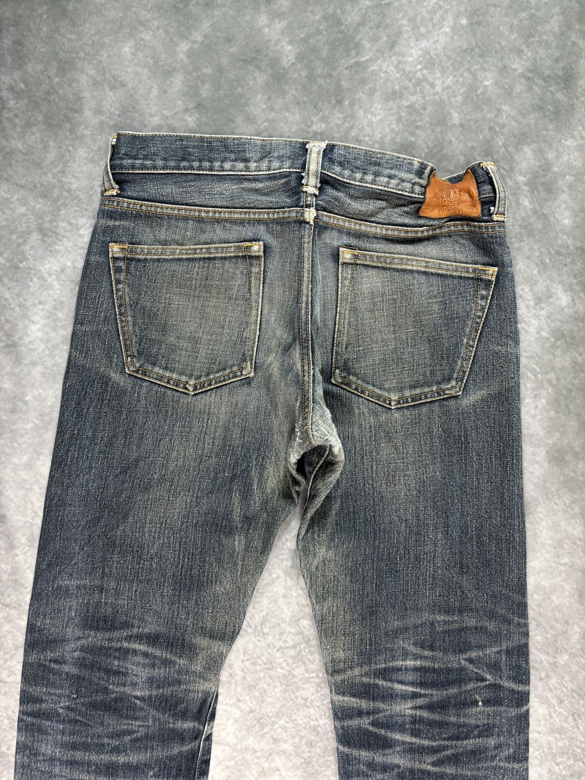 Blue Blue Japan × Japan Blue × Japan Blue Jeans Japan Blue Jeans Selvedge Denim Made in Japan JP 9201 Repair Size US 30 / EU 46 - 4 Thumbnail