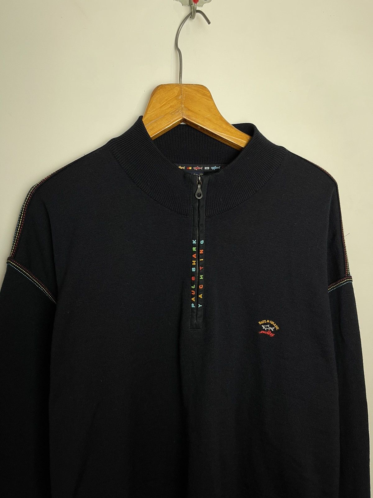 Paul & Shark ✅RARE✅1/3 Zip Sweater Paul Shark Size US XL / EU 56 / 4 - 3 Thumbnail