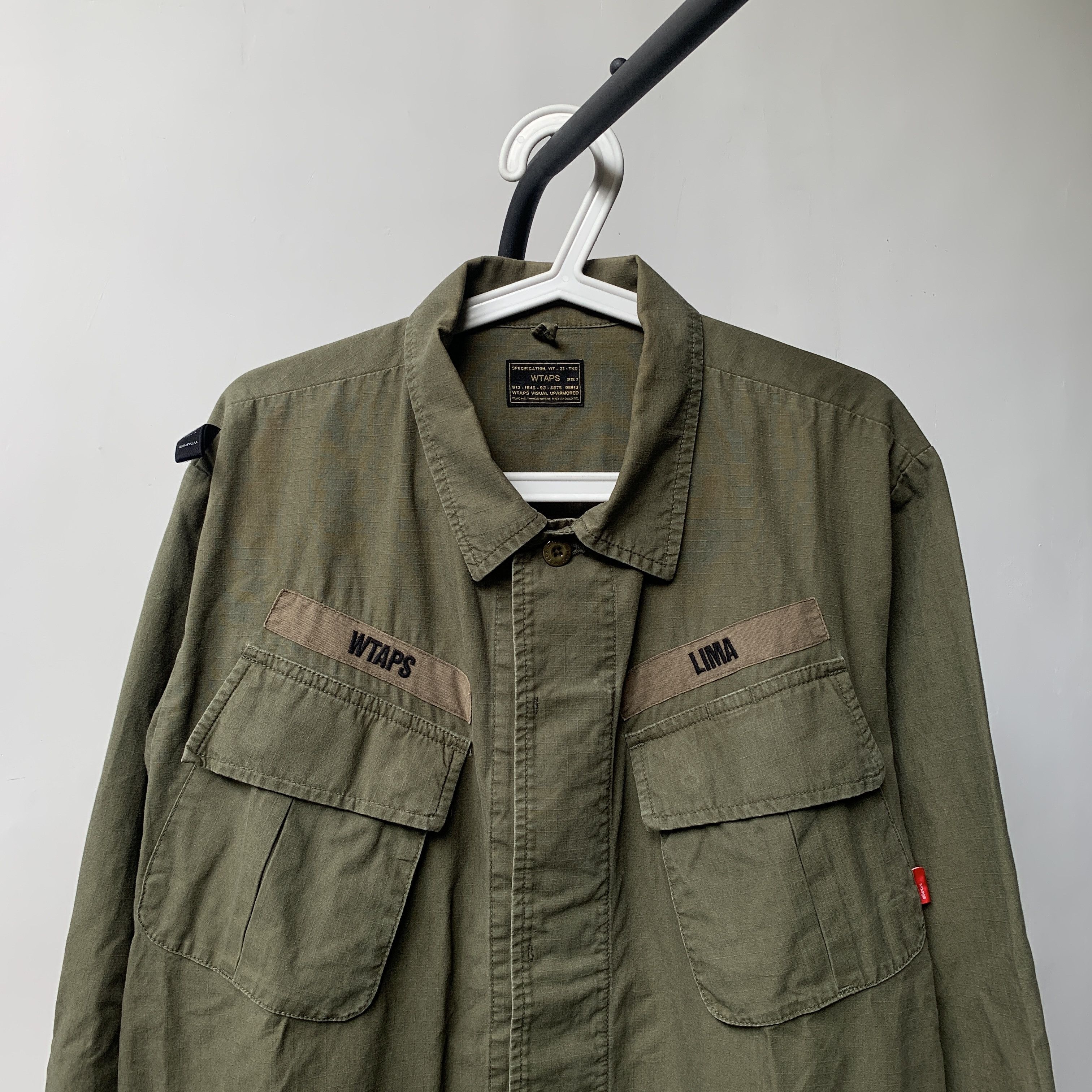 Wtaps jungle ls shirt cotton ripstop