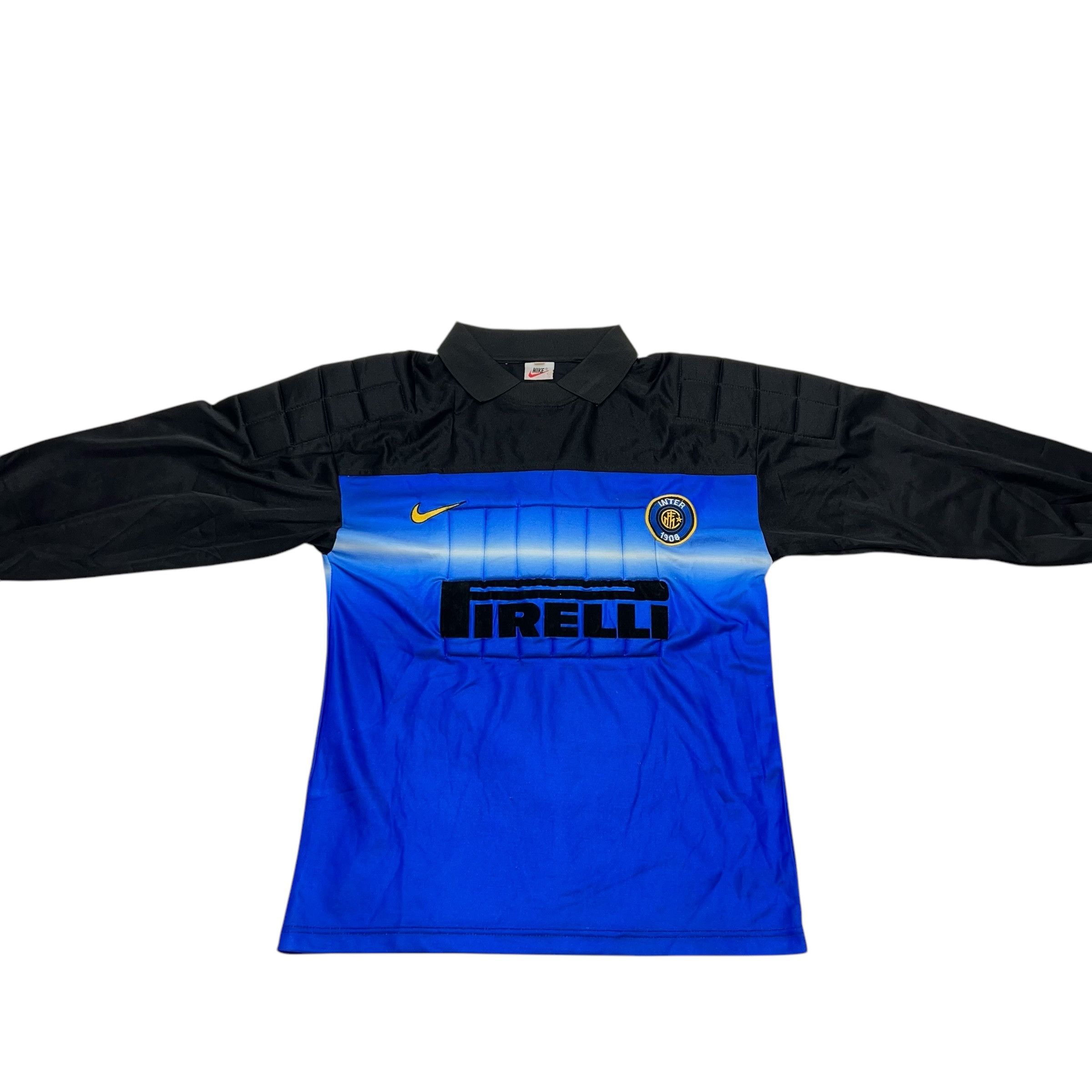 Nike × Vintage Vintage Inter Milan Goalkeeper Nike Jersey Very Rare 98/99 Size US M / EU 48-50 / 2 - 6 Thumbnail