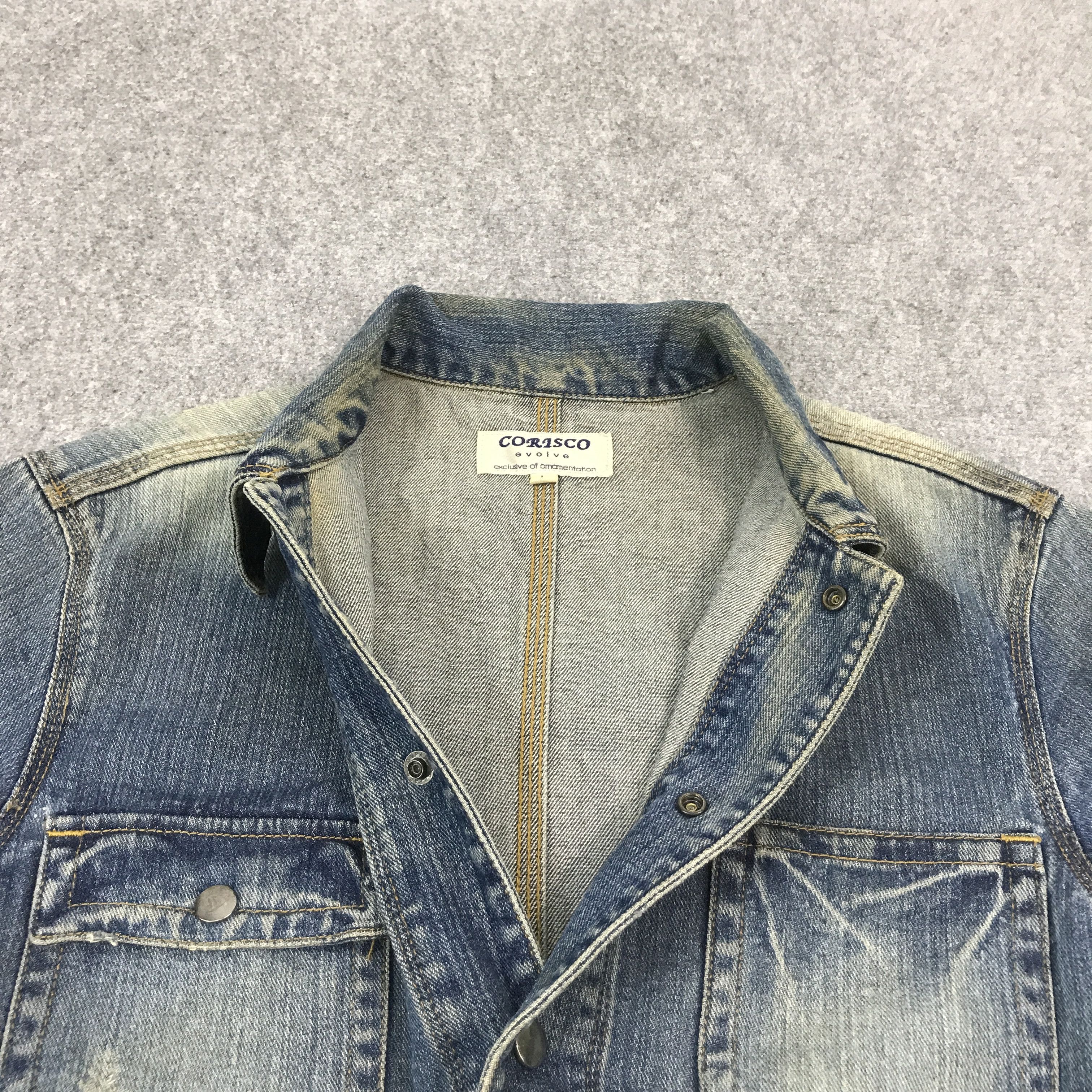Japanese Brand DENIM CORISCO JACKET Size US L / EU 52-54 / 3 - 7 Thumbnail
