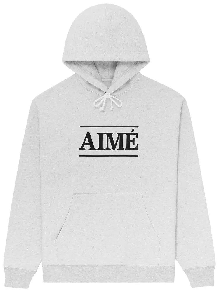 Aime Leon Dore o1mle0825 Aime Logo Hoodie In Silver Gray Size US S / EU 44-46 / 1 - 1 Preview