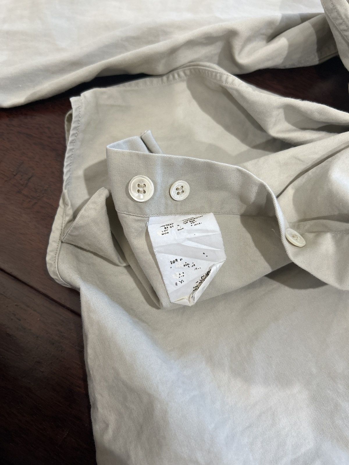 Helmut Lang 98 Helmut Lang Embroidered Button Up Shirt Size US M / EU 48-50 / 2 - 6 Thumbnail
