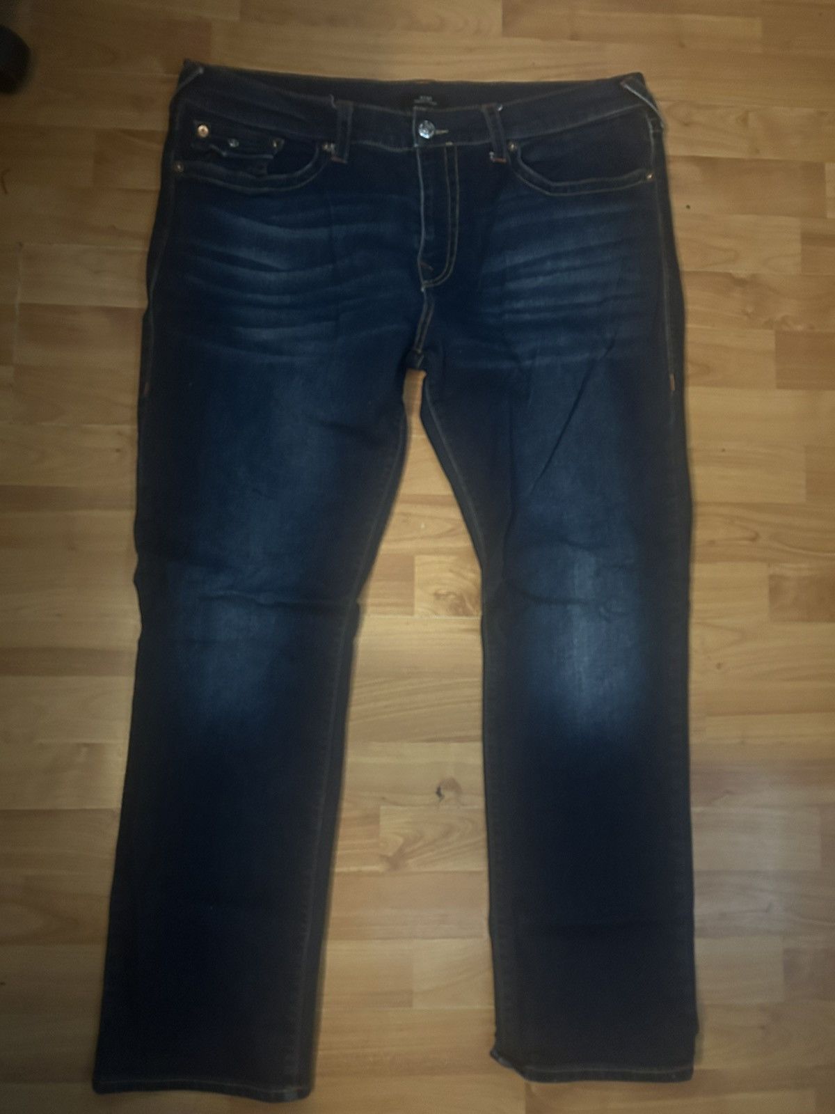 True Religion True religion ricky relaxed straight jeans Size US 38 / EU 54 - 1 Thumbnail