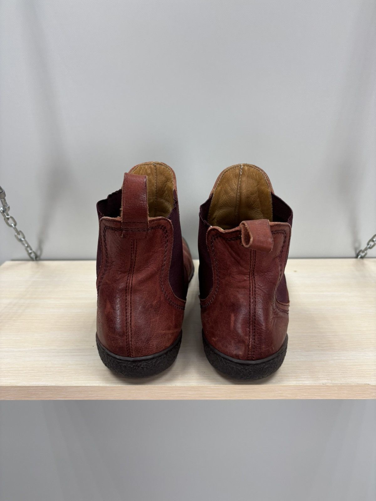 Trippen Mens boots Trippen Size 42 Color Red Size US 9 / EU 42 - 6 Thumbnail
