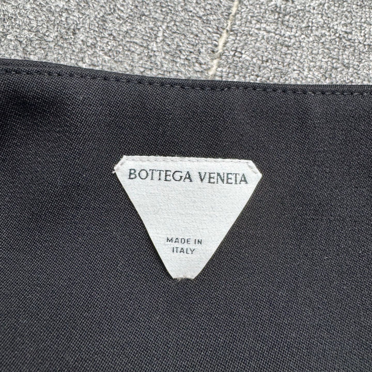 Bottega Veneta Bottega Veneta Collarless Wool Jacket 50 99 New Size US M / EU 48-50 / 2 - 2 Thumbnail
