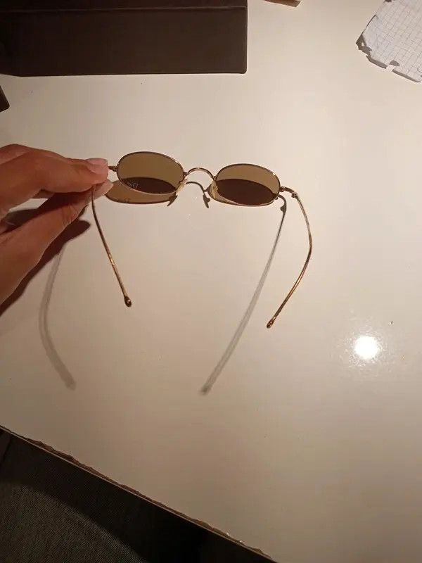 Dior DIOR Sunglasses Shanghai Rimless Shield Oval Galliano Era Size ONE SIZE - 3 Thumbnail