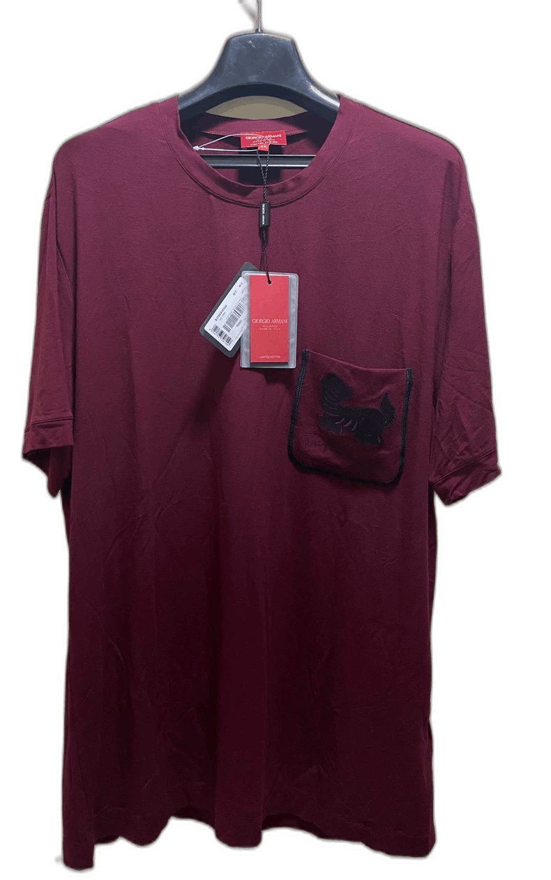 Emporio Armani Giorgio Armani Short Sleeve Knitted T-Shirt Size US XXL / EU 58 / 5 - 1 Thumbnail