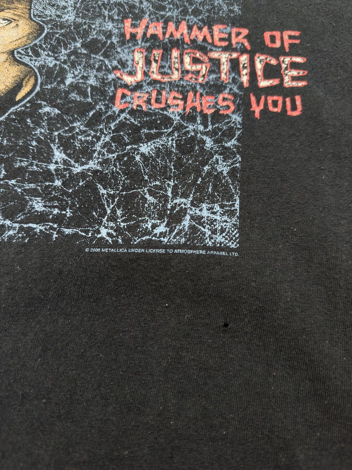 Gildan Vintage 2006 Metallica And Justice For All T-Shirt Band Tee Size US L / EU 52-54 / 3 - 9 Thumbnail