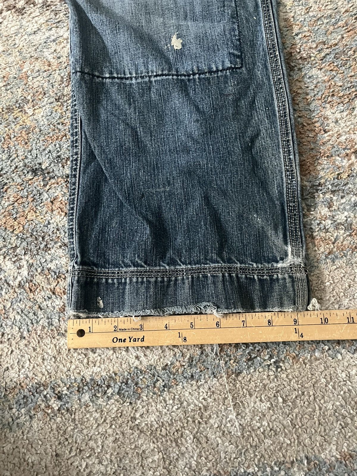 Gap VTG Thrashed Baggy Gap Jeans 34x31 Kanye Size US 34 / EU 50 - 10 Thumbnail