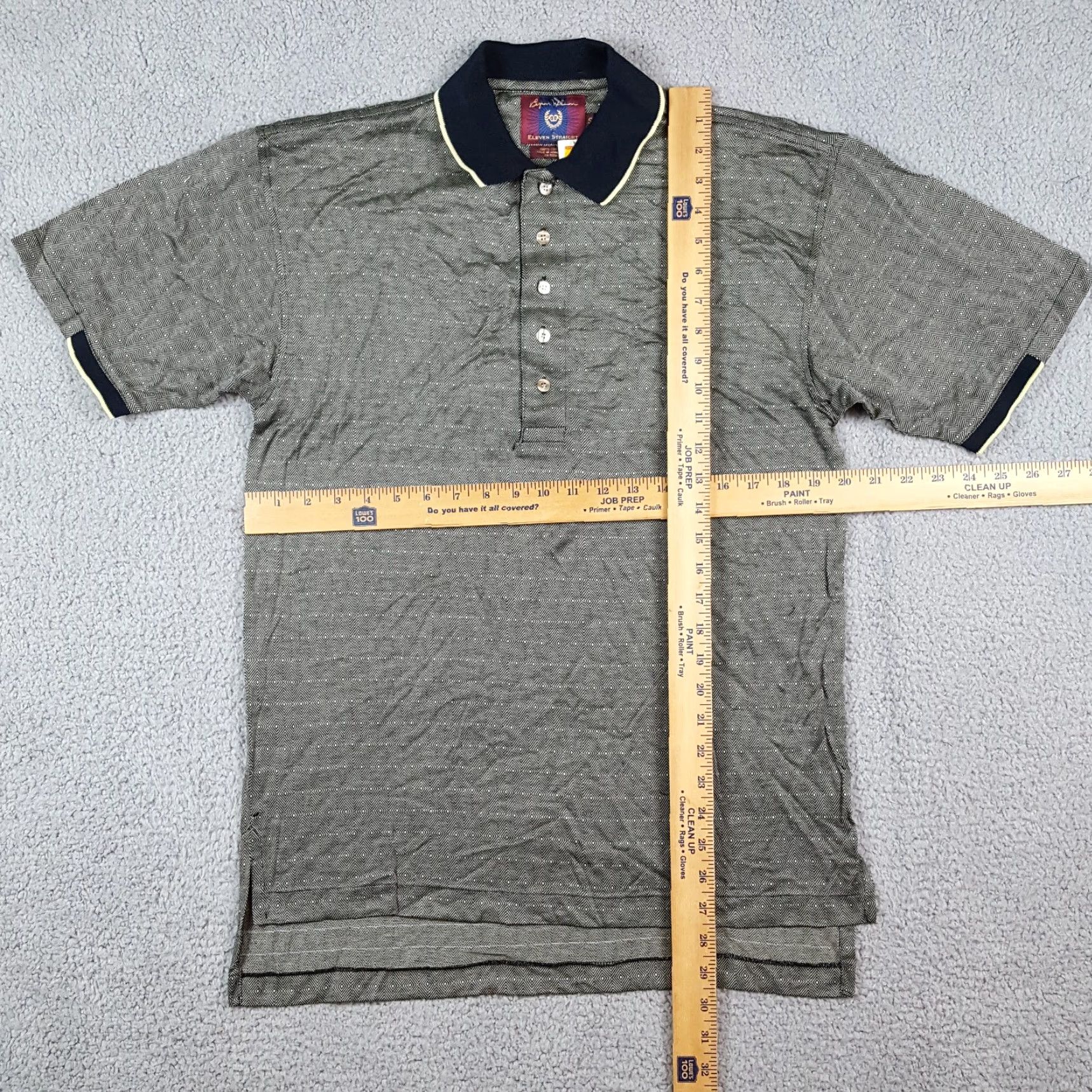 Vintage Diamond Argyle Geometric Golf Polo Men's Size Small Preppy Button Collared Shirt Size US S / EU 44-46 / 1 - 3 Thumbnail