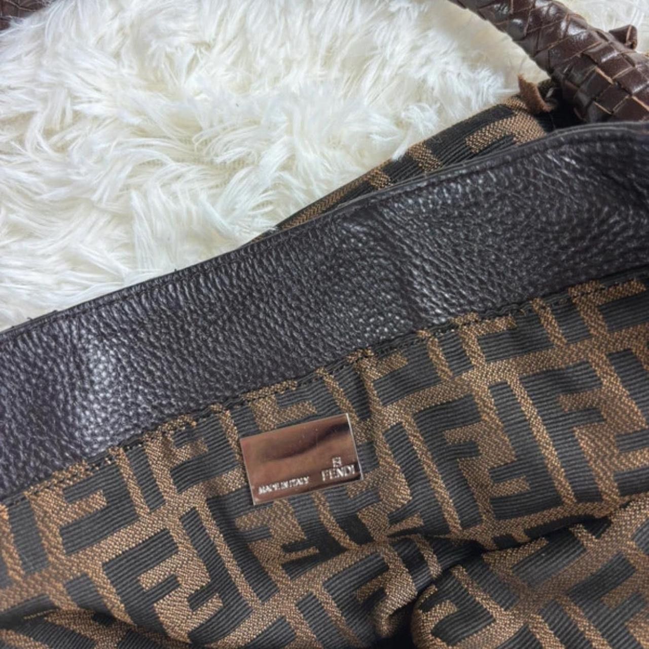 Fendi Vintage Brown Fendi Fendi Monogram Spy Bag 2005 Size ONE SIZE - 4 Thumbnail