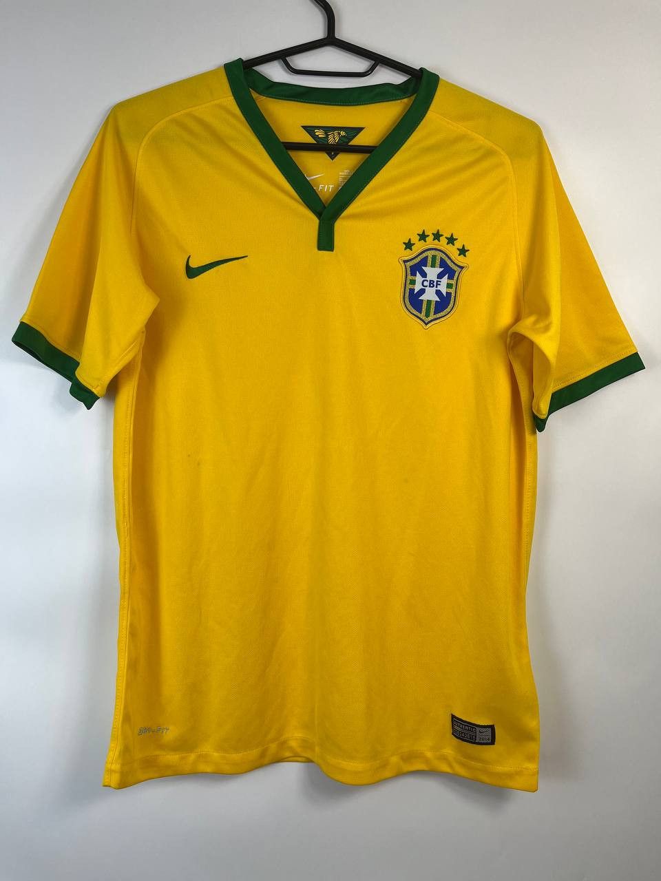 Nike BRAZIL 2014 HOME SHIRT CBF AUTHENTIC NIKE 575297-703 Size S Size US S / EU 44-46 / 1 - 1 Thumbnail