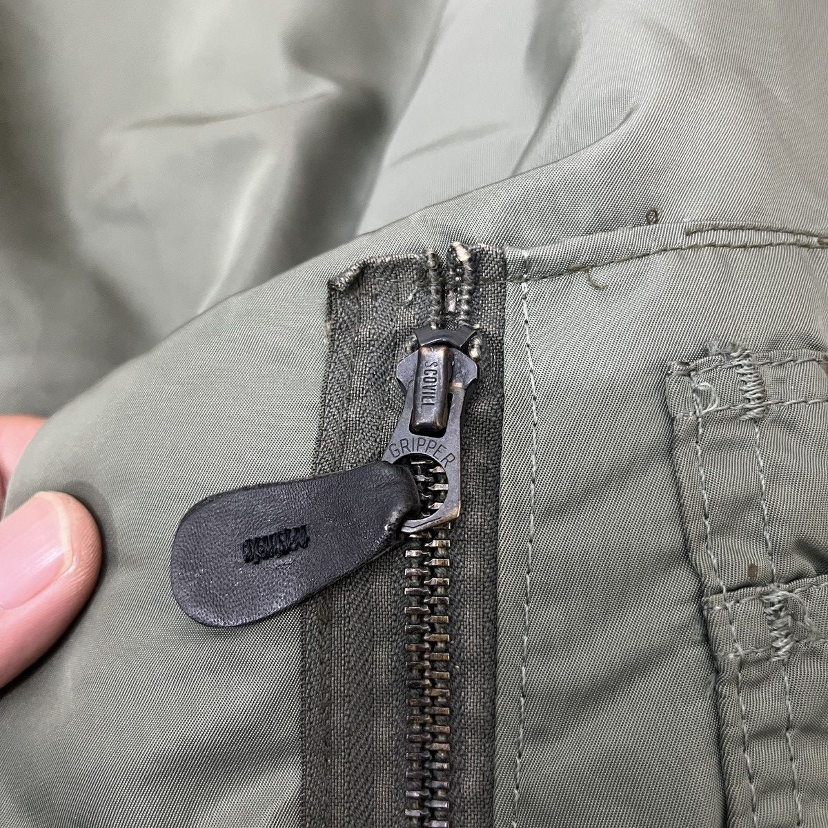 Alpha Industries Hope Manufacturing inc Ma-1 Fly Bomber Jacket Army Size US M / EU 48-50 / 2 - 6 Thumbnail