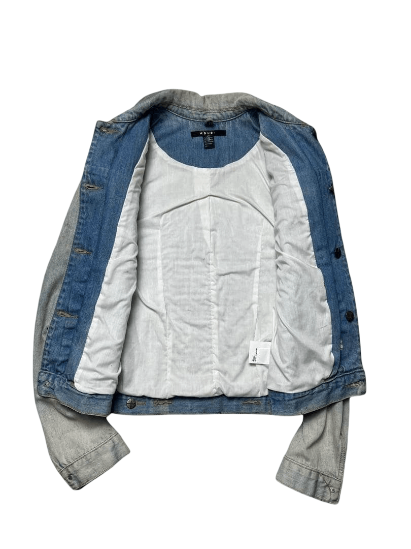 Ksubi Ksubi Studded Eagle Denim Jacket Cropped 00s Archive Size US XS / EU 42 / 0 - 4 Thumbnail