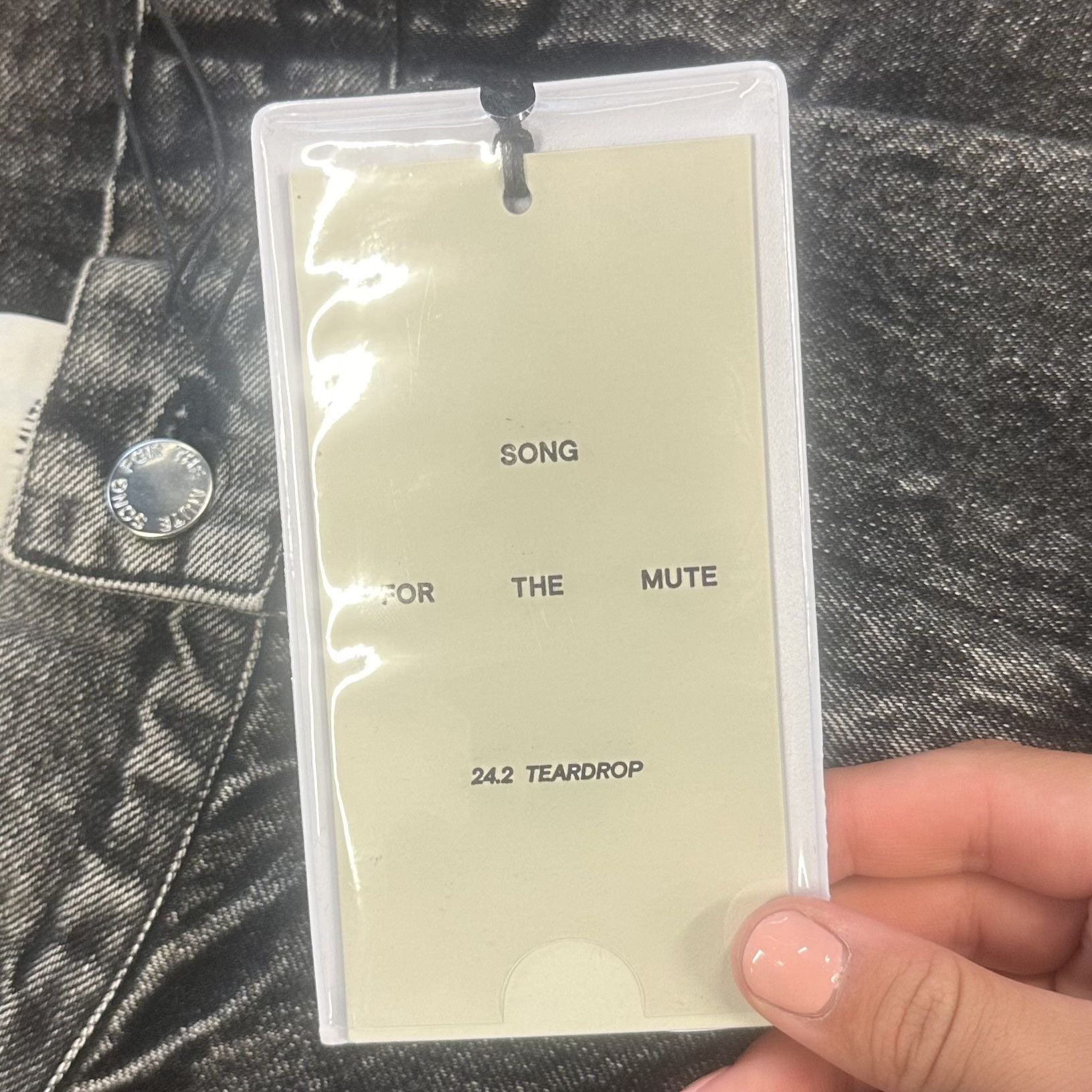 Song For The Mute Song For The Mute Acid Wash Denim Black Boyfriend Jeans Size US 34 / EU 50 - 5 Thumbnail