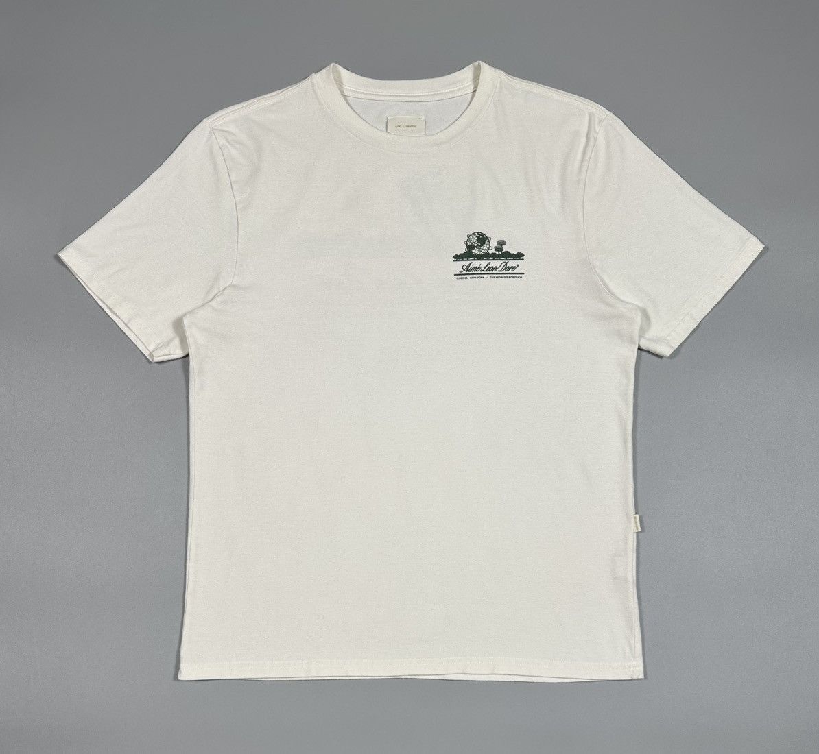 Aime Leon Dore Aime Leon Dore Unisphere Logo T-Shirt White Size US L / EU 52-54 / 3 - 2 Thumbnail