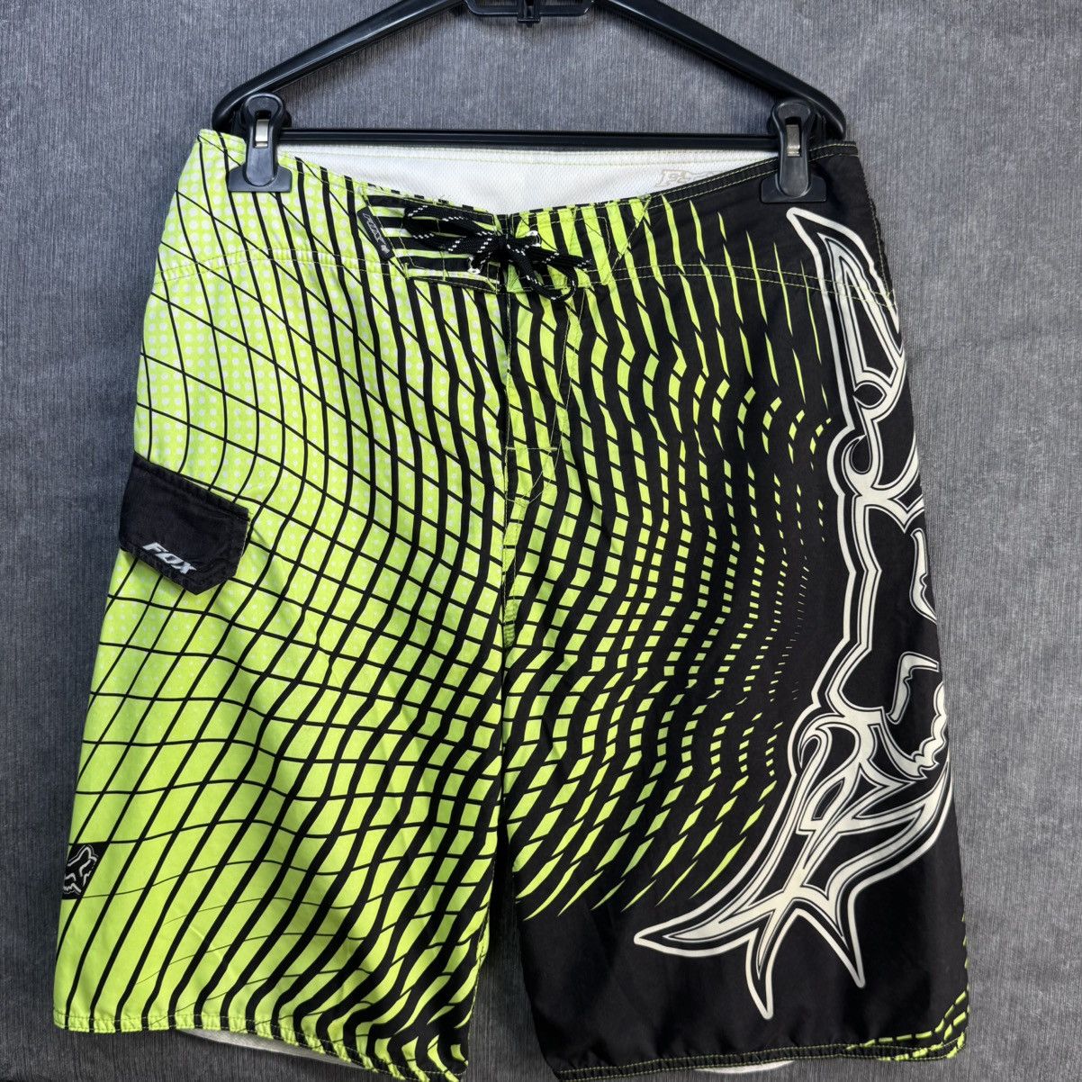 Fox Racing Y2K Fox Racing shorts big logo rare Size US 33 - 1 Thumbnail
