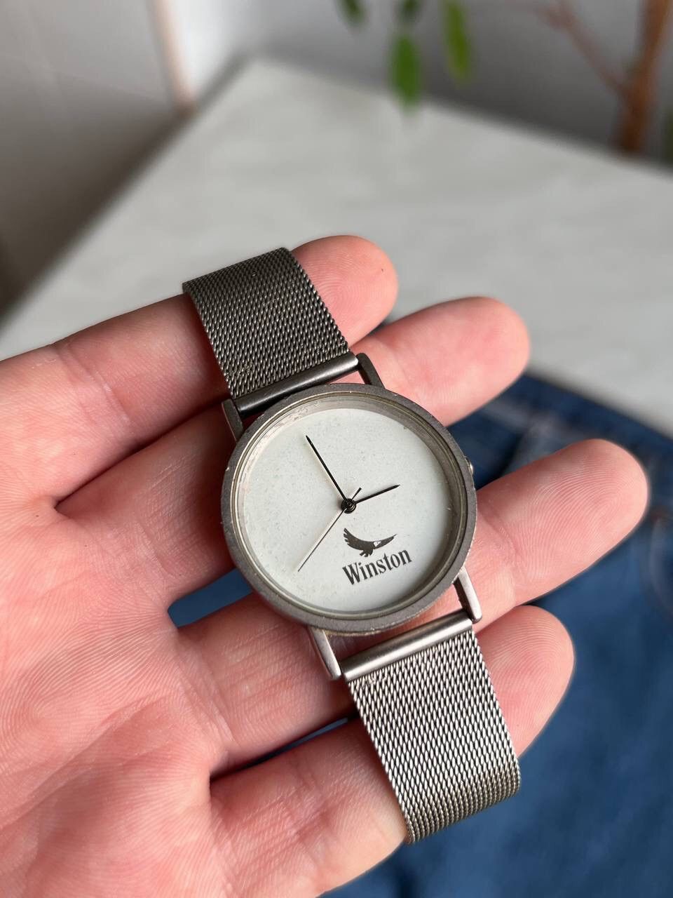 Japanese Brand × Vintage Vintage Japanese style Winston Watch Futuristic Steel Size ONE SIZE - 4 Thumbnail
