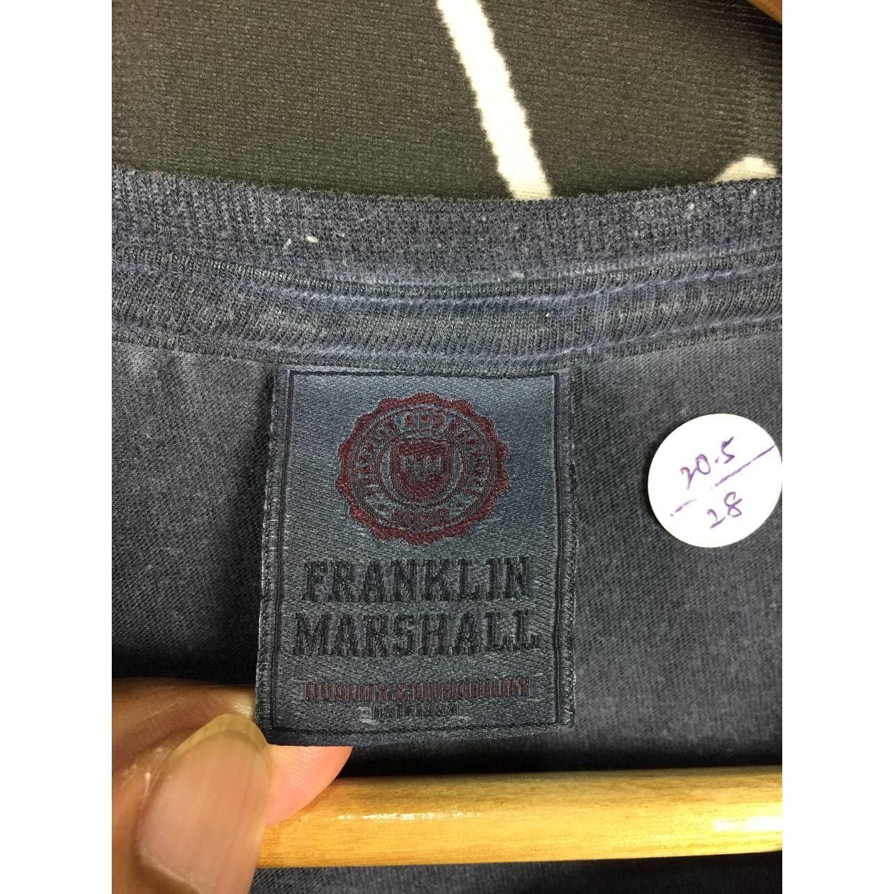 Franklin & Marshall × Vintage Franklin & Marshall Spell Out Logo Made In Italy Tee Size US M / EU 48-50 / 2 - 7 Thumbnail
