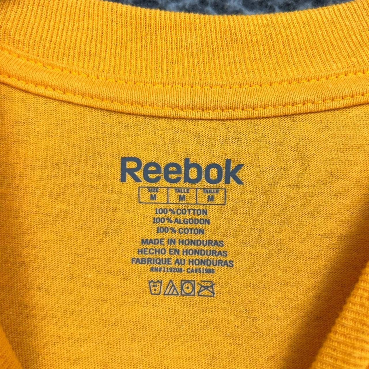 Reebok Pittsburgh Steelers Shirt Men Short Sleeve Crew Neck M Size US M / EU 48-50 / 2 - 7 Thumbnail