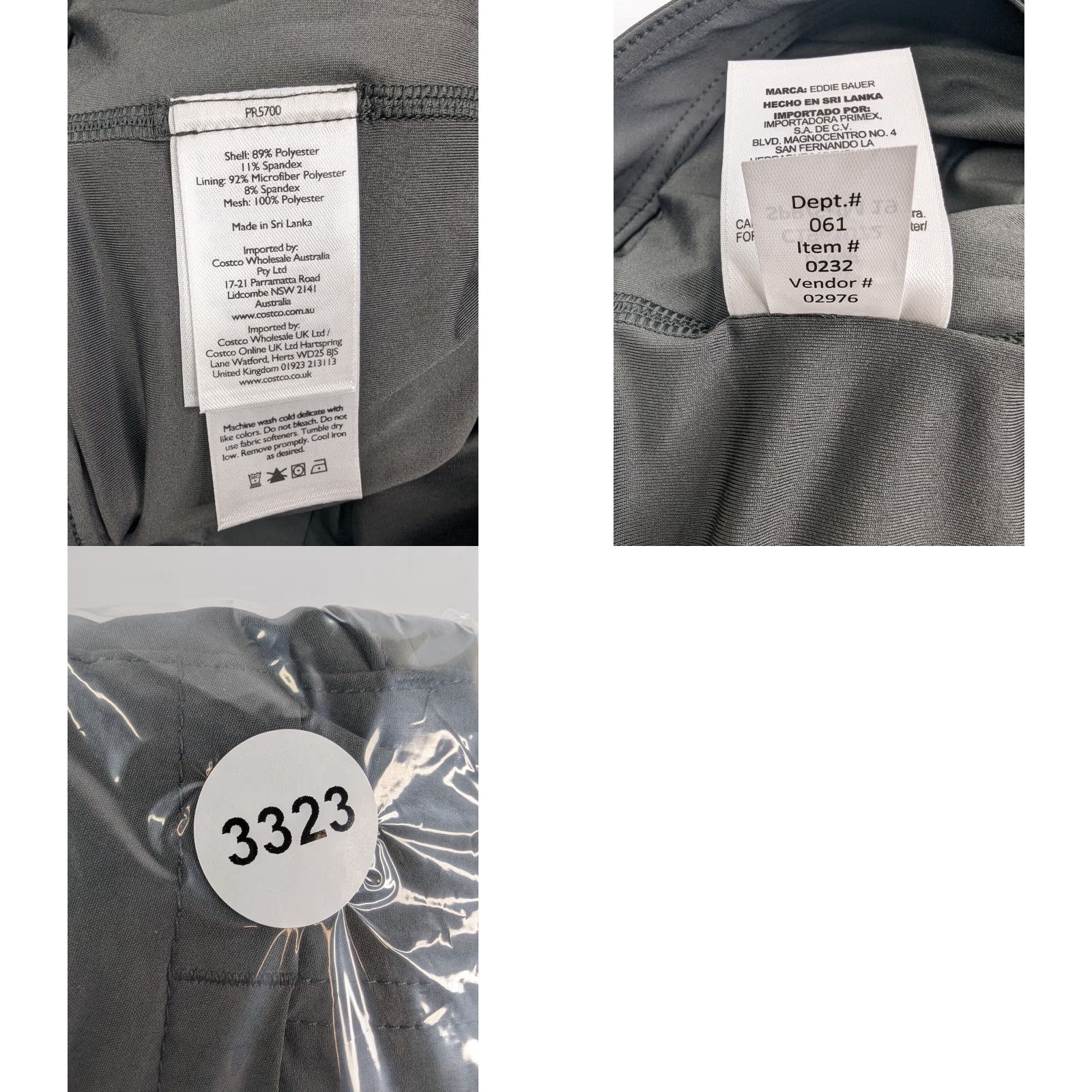 Eddie Bauer Eddie Bauer Skort Skirt Lined Under Shorts Gray 0232 Size 12 Athletic Golf Womens Skort Athleticwear Outdoor 90s? Size 34" / US 12 / IT 48 - 8 Thumbnail