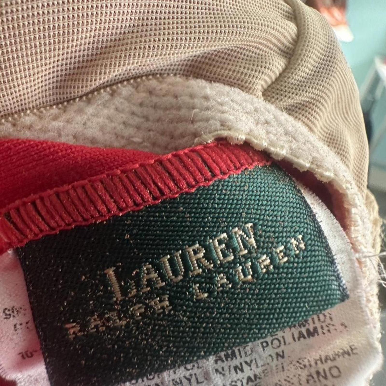 Lauren Ralph Lauren Lauren Ralph Lauren cable knit red tank bra vintage Size S / US 4 / IT 40 - 4 Thumbnail