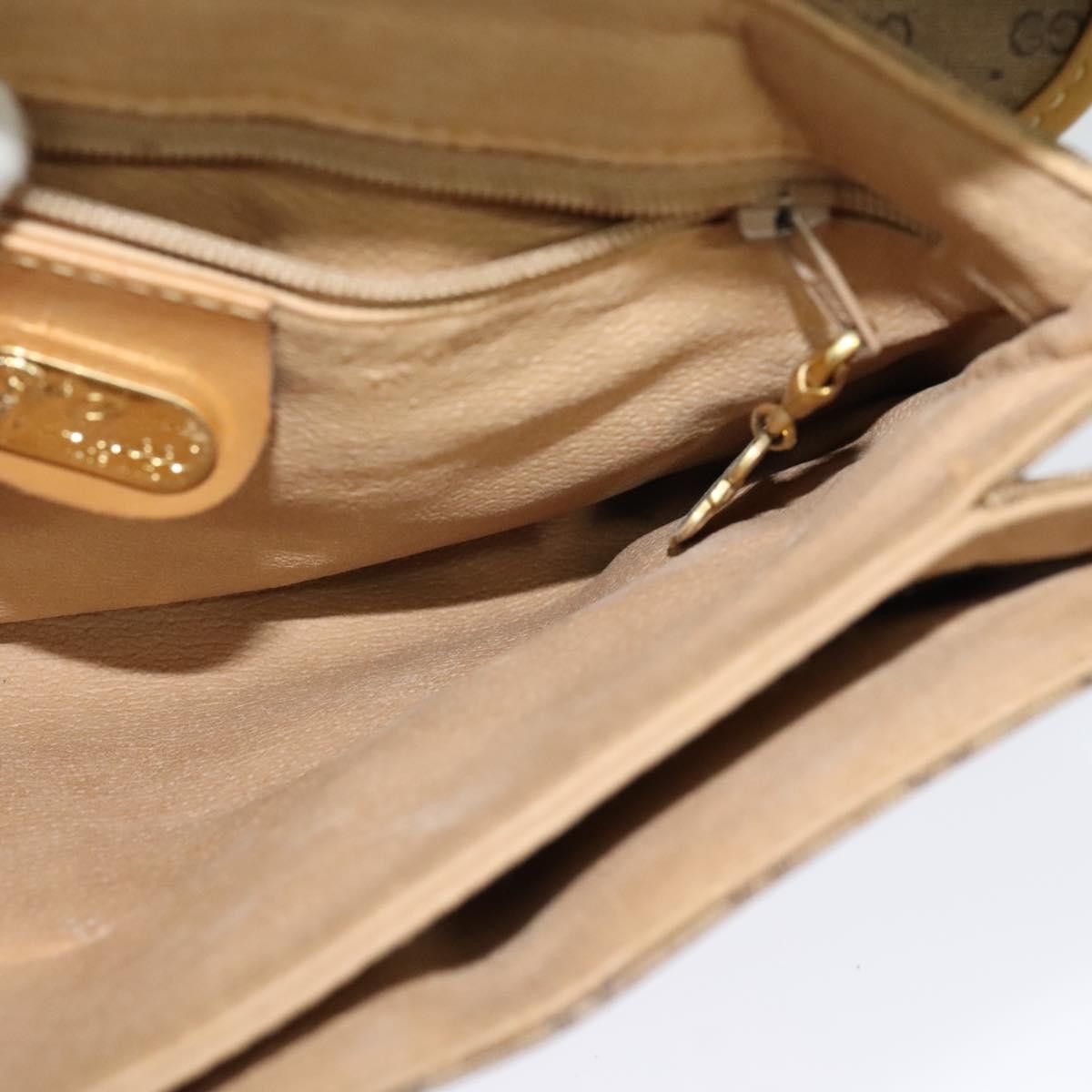 Gucci GUCCI Micro GG Supreme Shoulder Bag Pvc Beige Gold 007 49 Size ONE SIZE - 17 Thumbnail