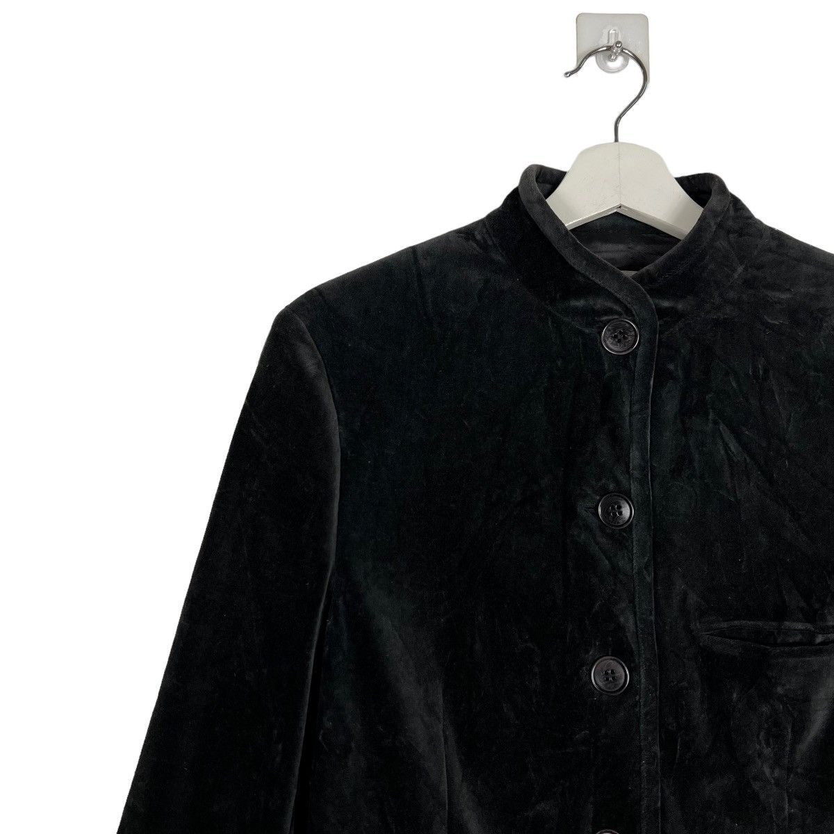 Armani 🔥EMPORIO ARMANI VELVET BLAZER FULL BUTTON JACKET MADE ITALY Size US M / EU 48-50 / 2 - 7 Thumbnail